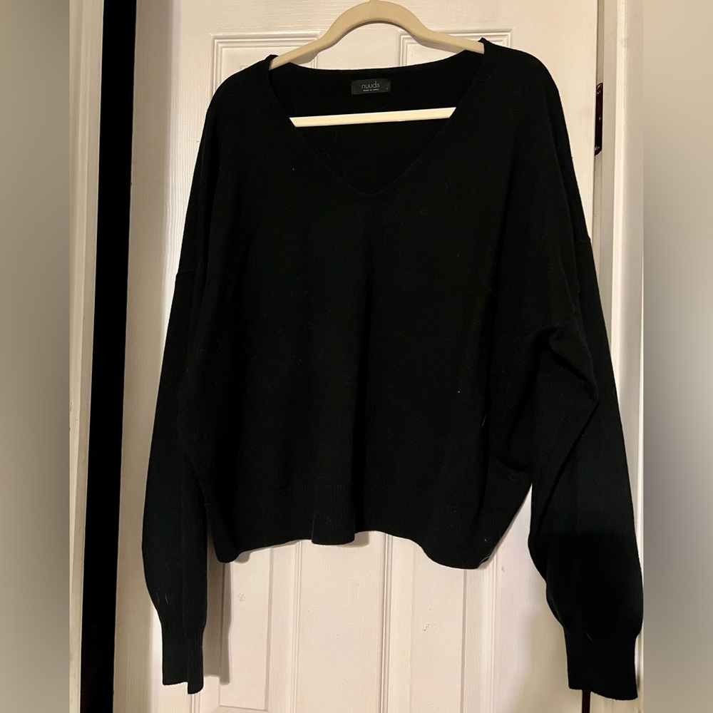 Nuuds Luxe Knit V-Neck Sweater